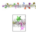 Flame Resistant Metallic Star Garland